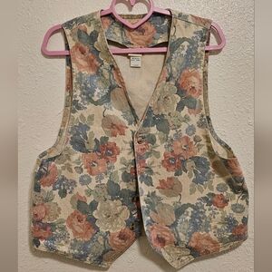 VIVALDI Vintage Floral Women's Vest